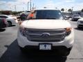 2011 White Suede Ford Explorer FWD  photo #3