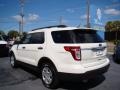 2011 White Suede Ford Explorer FWD  photo #6