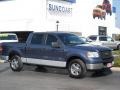 2005 Medium Wedgewood Blue Metallic Ford F150 XLT SuperCrew  photo #1