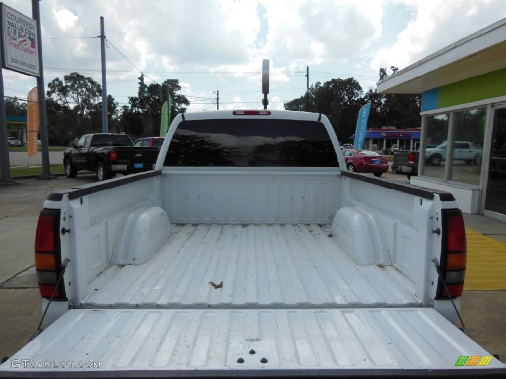 2006 Sierra 1500 SLE Crew Cab - Summit White / Dark Pewter photo #6