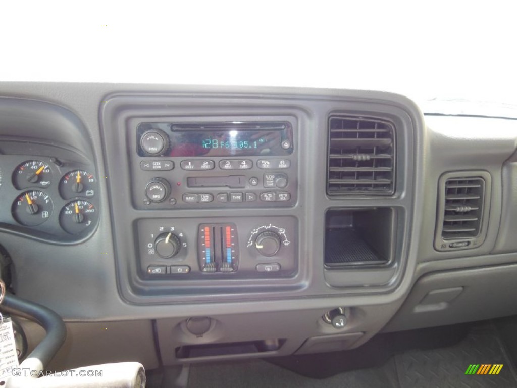 2006 Sierra 1500 SLE Crew Cab - Summit White / Dark Pewter photo #13