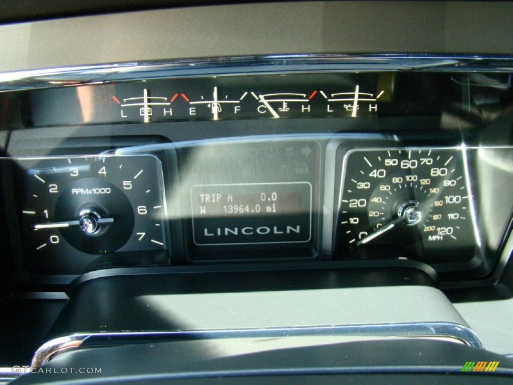 2012 Lincoln Navigator L 4x4 Gauges Photo #71404588