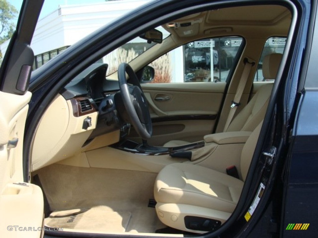 Beige Interior 2009 BMW 3 Series 328xi Sedan Photo #71405009