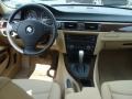 Beige 2009 BMW 3 Series 328xi Sedan Dashboard