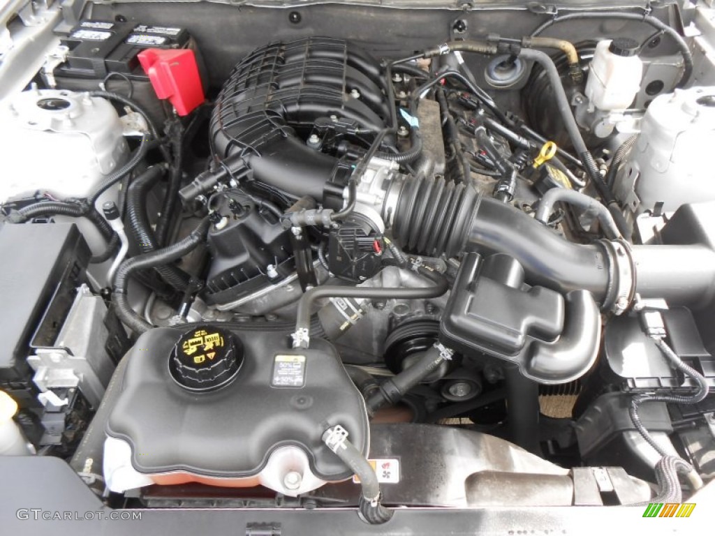 2011 Ford Mustang V6 Premium Coupe 3.7 Liter DOHC 24-Valve TiVCT V6 Engine Photo #71405390