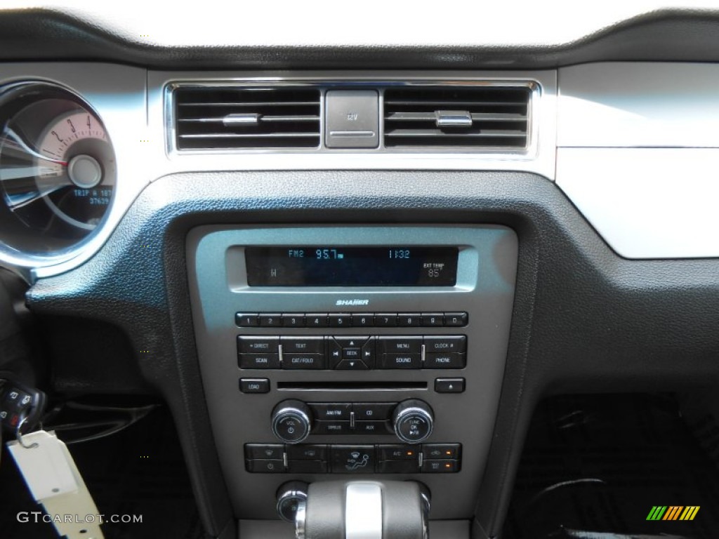 2011 Mustang V6 Premium Coupe - Ingot Silver Metallic / Stone photo #21