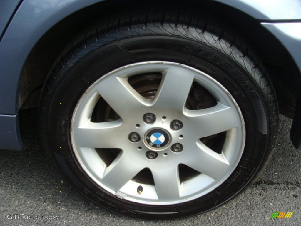 2001 3 Series 325xi Sedan - Steel Blue Metallic / Sand photo #15