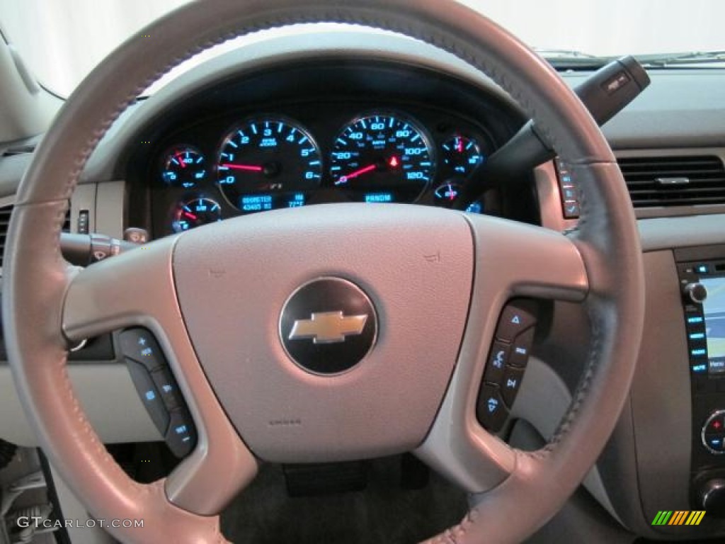 2010 Chevrolet Avalanche LT 4x4 Dark Titanium/Light Titanium Steering Wheel Photo #71406085
