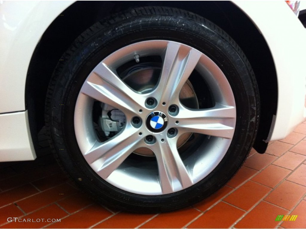 2013 1 Series 128i Coupe - Alpine White / Black photo #6