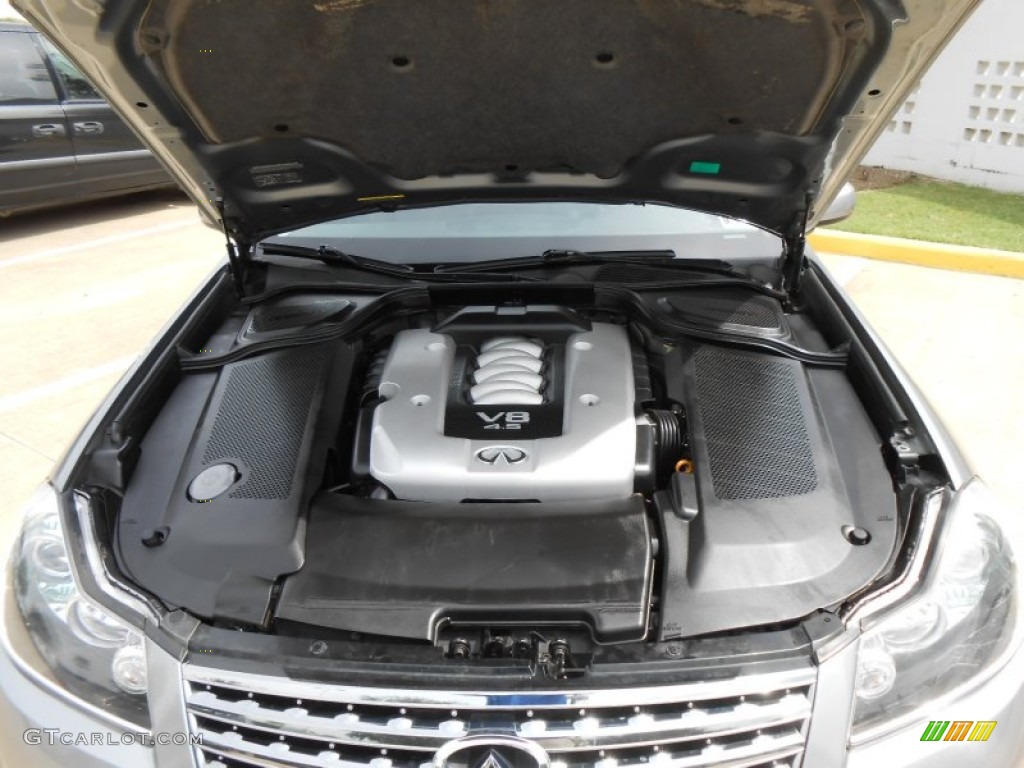 2007 Infiniti M 45 Sedan 4.5 Liter DOHC 32-Valve VVT V8 Engine Photo #71406169