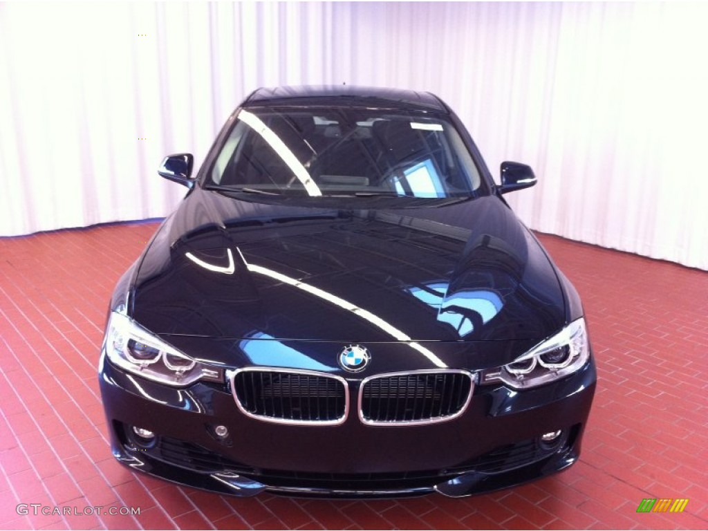 2013 3 Series 328i xDrive Sedan - Jet Black / Black photo #2