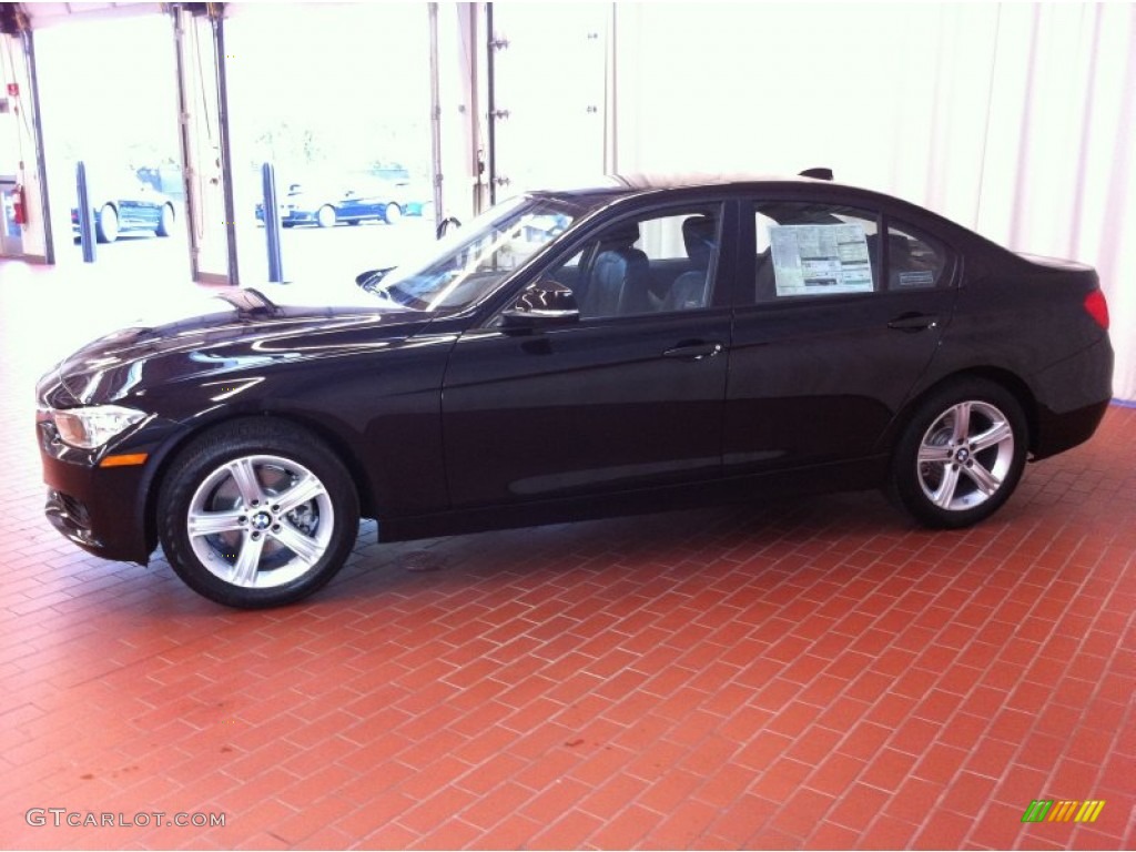 2013 3 Series 328i xDrive Sedan - Jet Black / Black photo #4