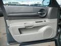 Dark Slate Gray/Light Graystone 2005 Dodge Magnum SE Door Panel