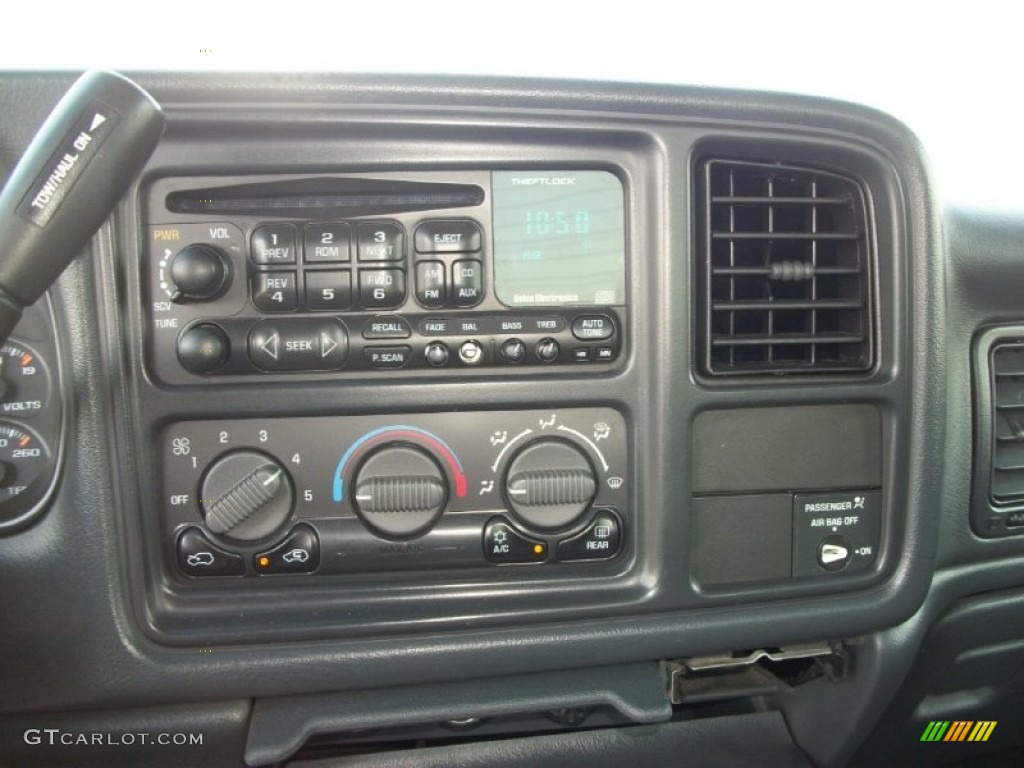 2002 Sierra 1500 SLT Extended Cab 4x4 - Summit White / Graphite photo #15