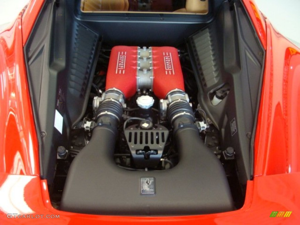 2011 Ferrari 458 Italia 4.5 Liter GDI DOHC 32-Valve VVT V8 Engine Photo #71407921