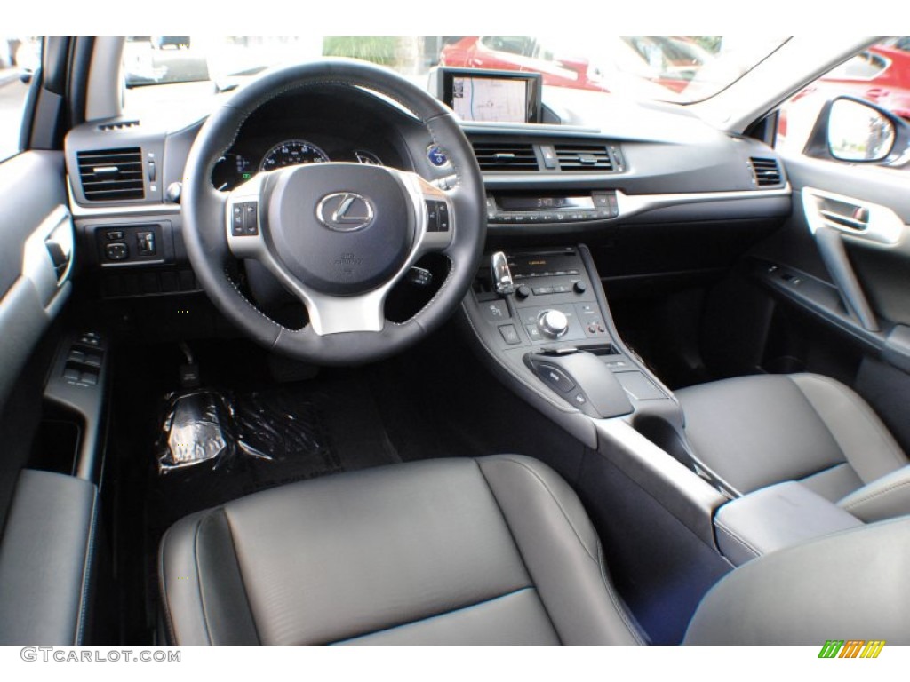 Black Interior 2012 Lexus Ct 200h Hybrid Premium Photo
