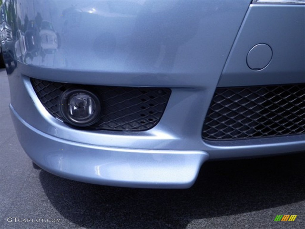 2009 Lancer GTS - Aqua Metallic / Black photo #4