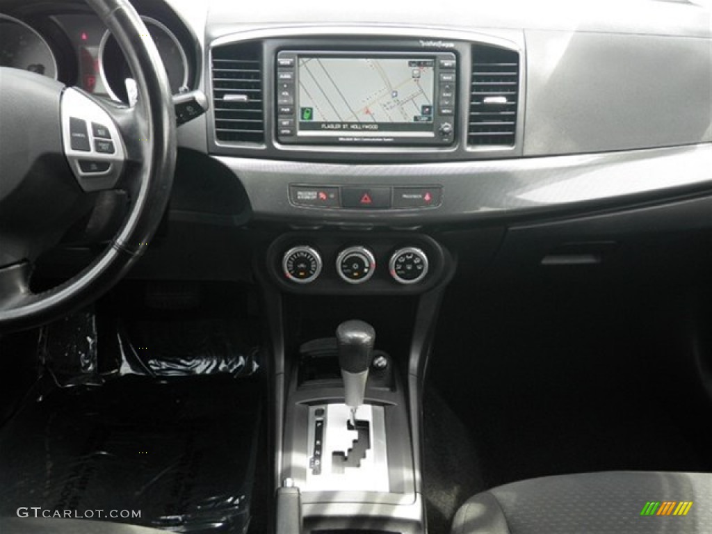 2009 Lancer GTS - Aqua Metallic / Black photo #39