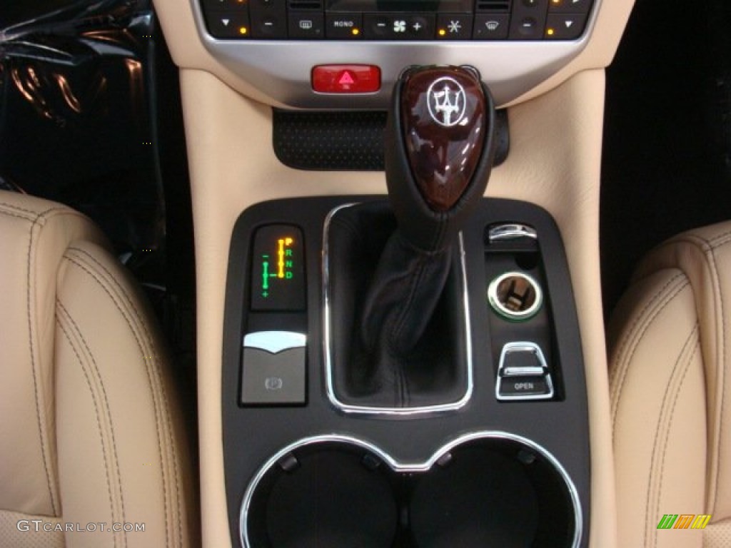 2013 Maserati GranTurismo Convertible GranCabrio 6 Speed ZF Paddle-Shift Automatic Transmission Photo #71408503