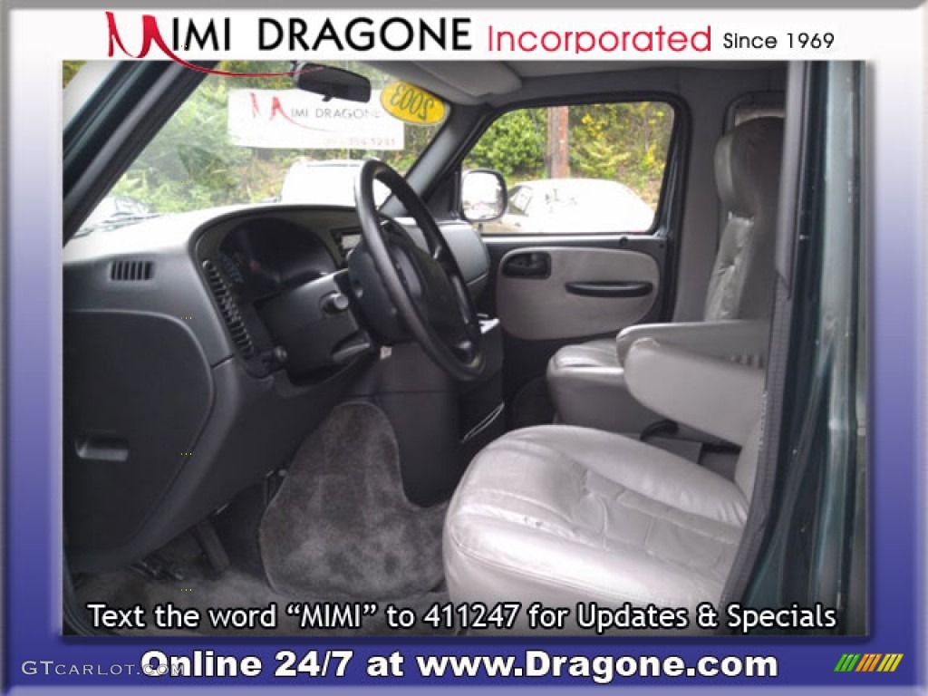2003 Ram Van 1500 Passenger Conversion - Dark Spruce Metallic / Dark Slate Gray photo #8