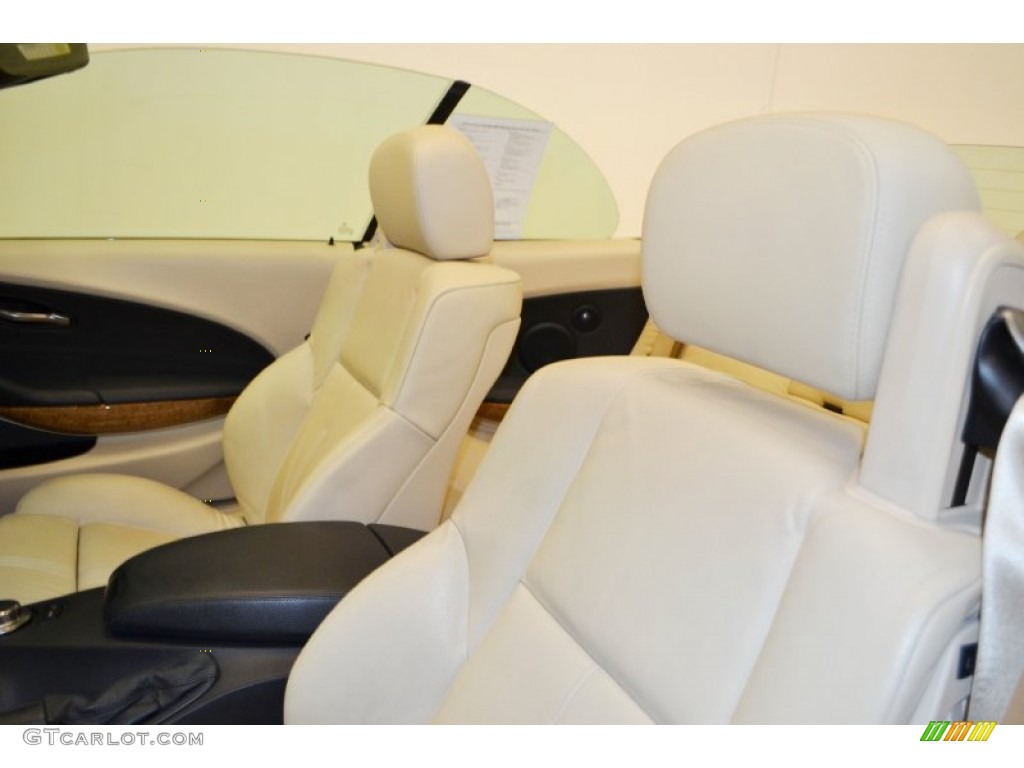 2006 6 Series 650i Convertible - Atlantic Blue Metallic / Cream Beige photo #13