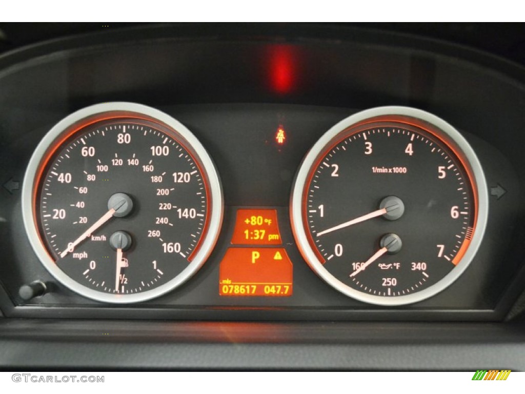 2006 BMW 6 Series 650i Convertible Gauges Photo #71409550