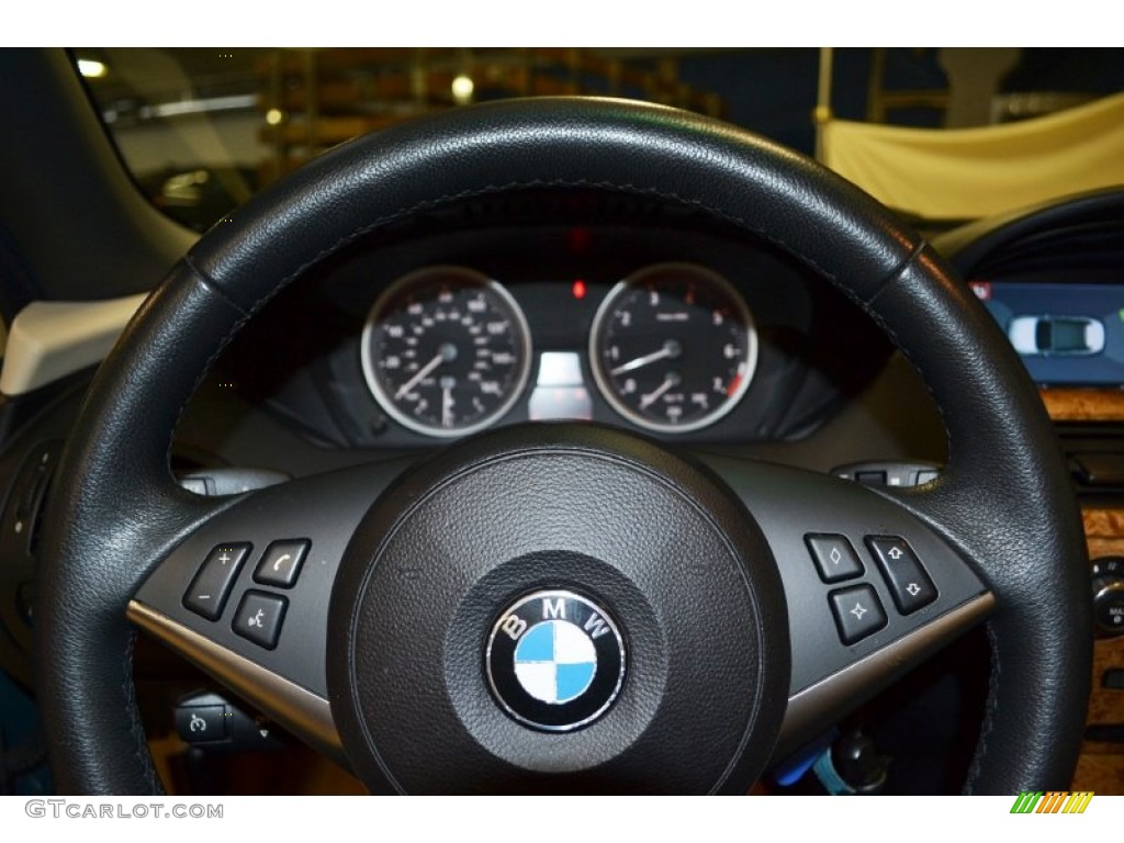2006 BMW 6 Series 650i Convertible Steering Wheel Photos