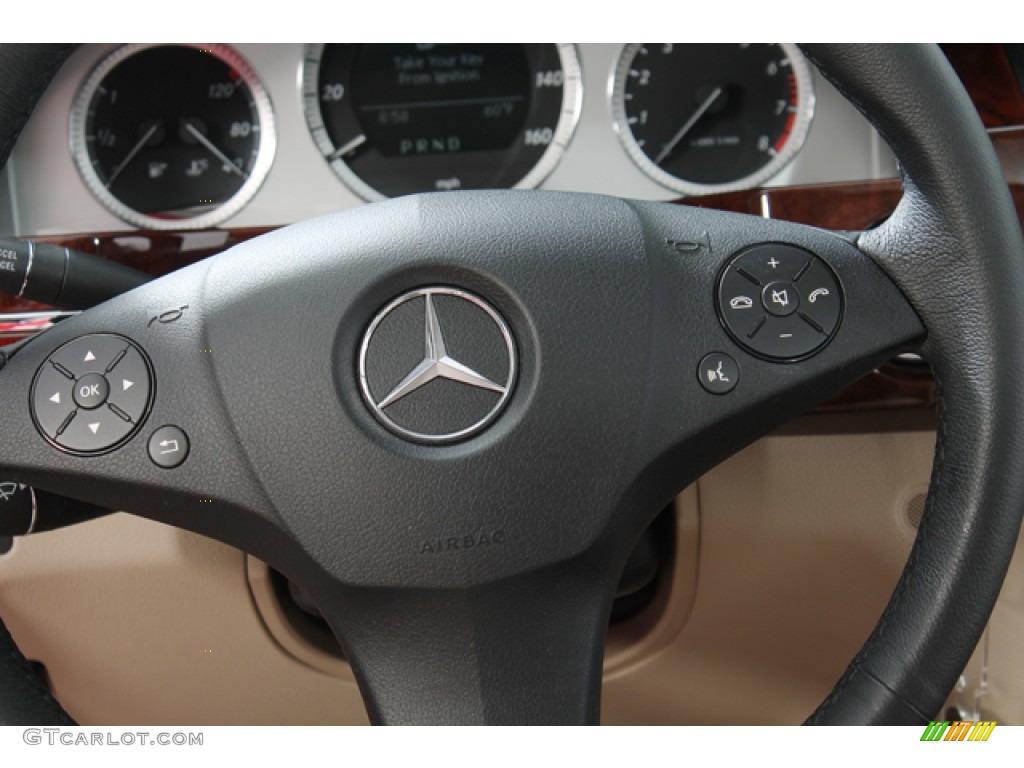 2010 GLK 350 4Matic - Mars Red / Almond/Black photo #8