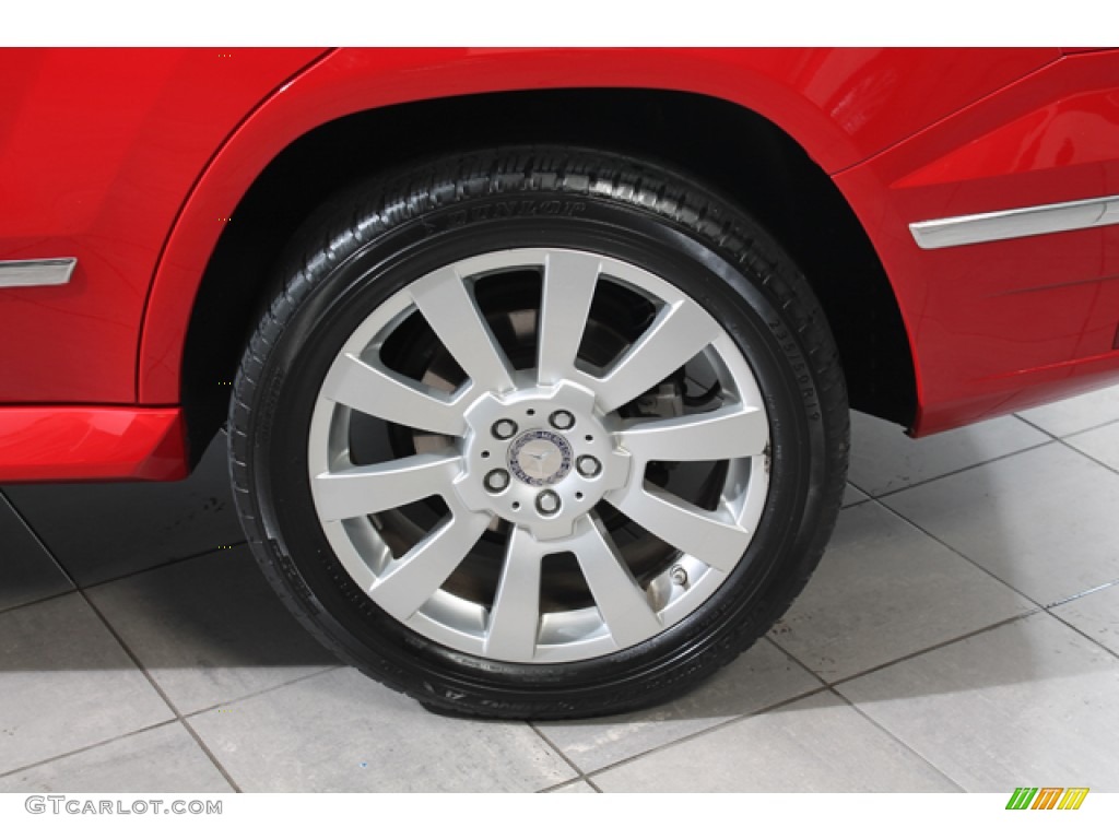 2010 GLK 350 4Matic - Mars Red / Almond/Black photo #28