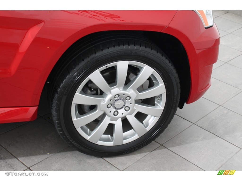 2010 GLK 350 4Matic - Mars Red / Almond/Black photo #30