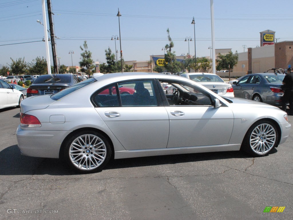 Titanium Silver Metallic 2008 BMW 7 Series 750i Sedan Exterior Photo #71410384