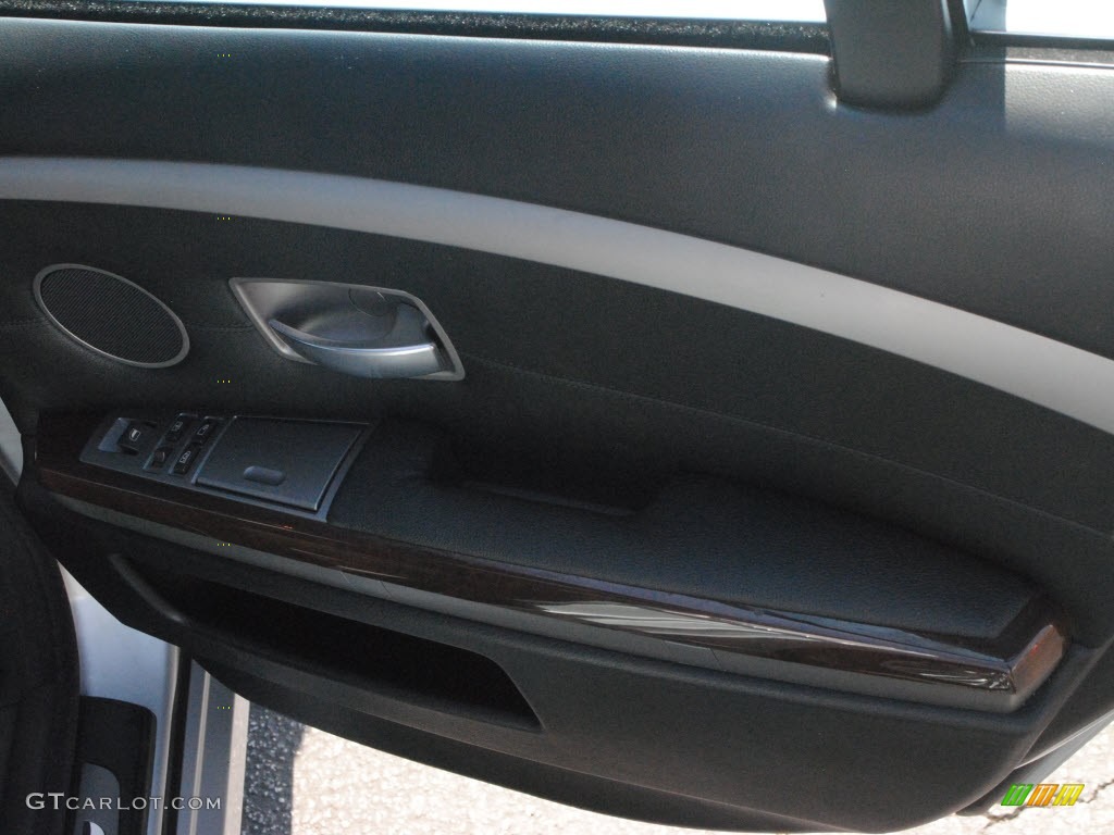 2008 7 Series 750i Sedan - Titanium Silver Metallic / Black photo #7