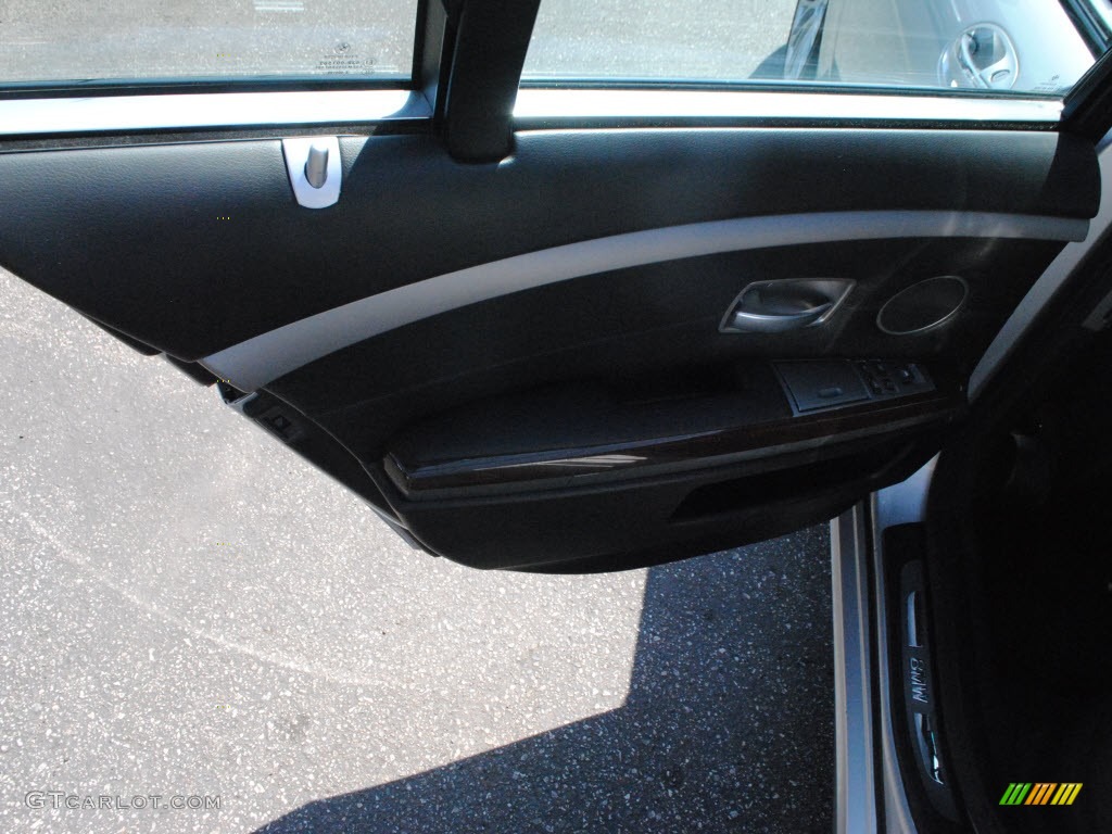 2008 7 Series 750i Sedan - Titanium Silver Metallic / Black photo #15