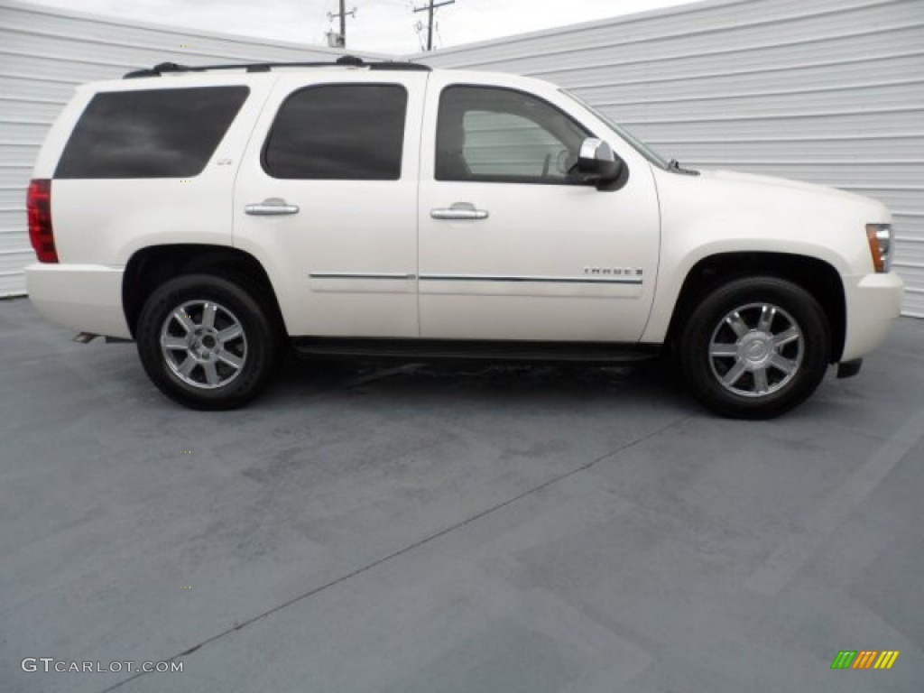 White Diamond Tricoat 2009 Chevrolet Tahoe LTZ Exterior Photo #71410902