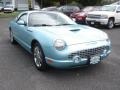 2002 Thunderbird Blue Ford Thunderbird Premium Roadster  photo #3