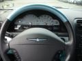 2002 Ford Thunderbird Thunderbird Blue Interior Steering Wheel Photo