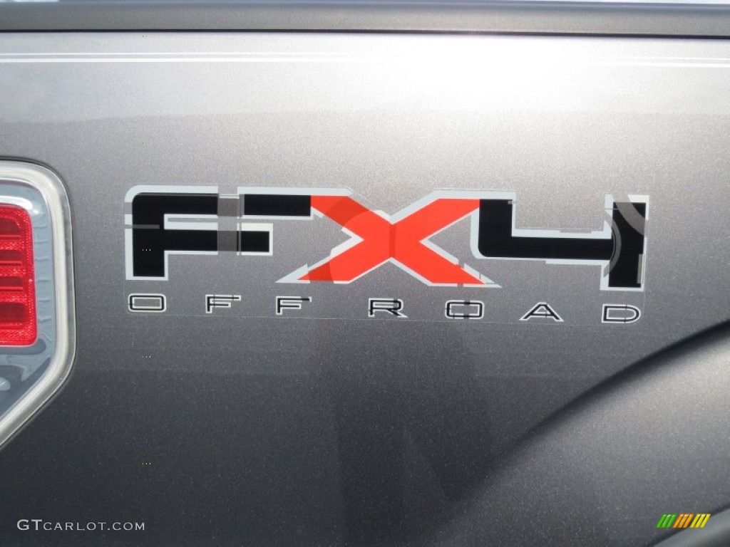 2010 F150 FX4 SuperCrew 4x4 - Sterling Grey Metallic / Black photo #16