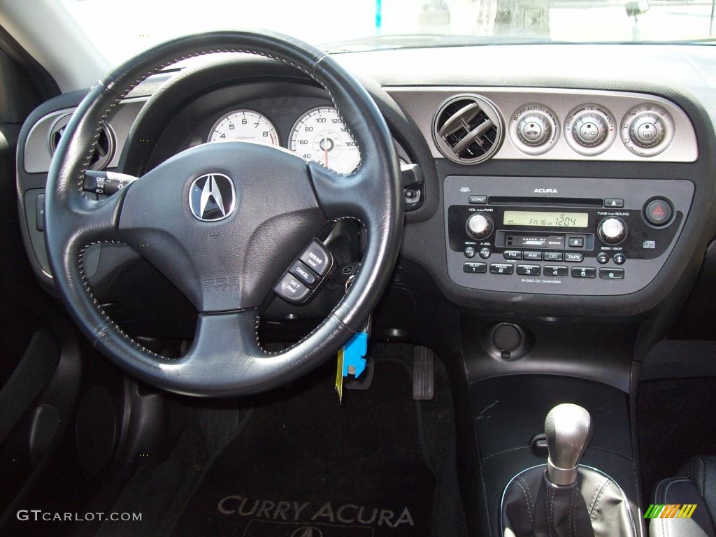 2006 RSX Type S Sports Coupe - Vivid Blue Pearl / Ebony photo #16