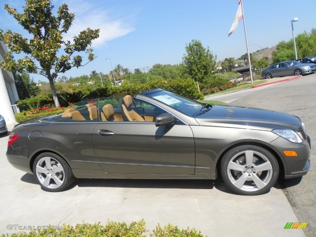 Olivine Grey Metallic 2013 Mercedes-Benz E 350 Cabriolet Exterior Photo #71413162