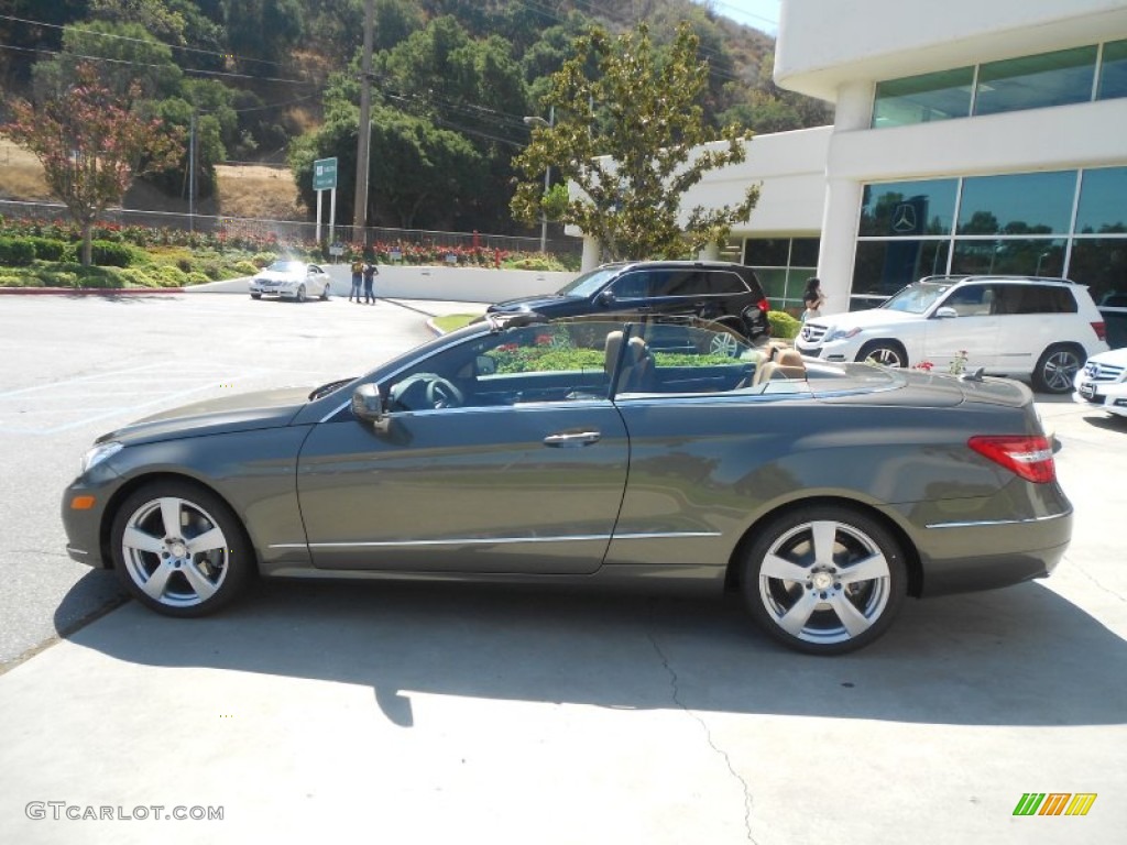 Olivine Grey Metallic 2013 Mercedes-Benz E 350 Cabriolet Exterior Photo #71413237
