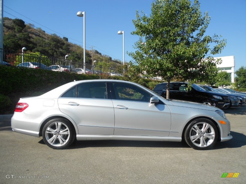 Iridium Silver Metallic 2013 Mercedes-Benz E 350 Sedan Exterior Photo #71413549