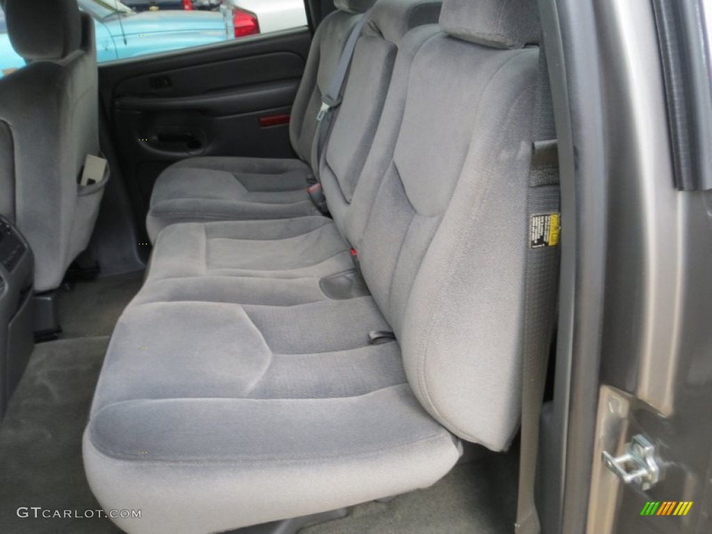 2006 Sierra 1500 SLE Crew Cab - Steel Gray Metallic / Dark Pewter photo #24