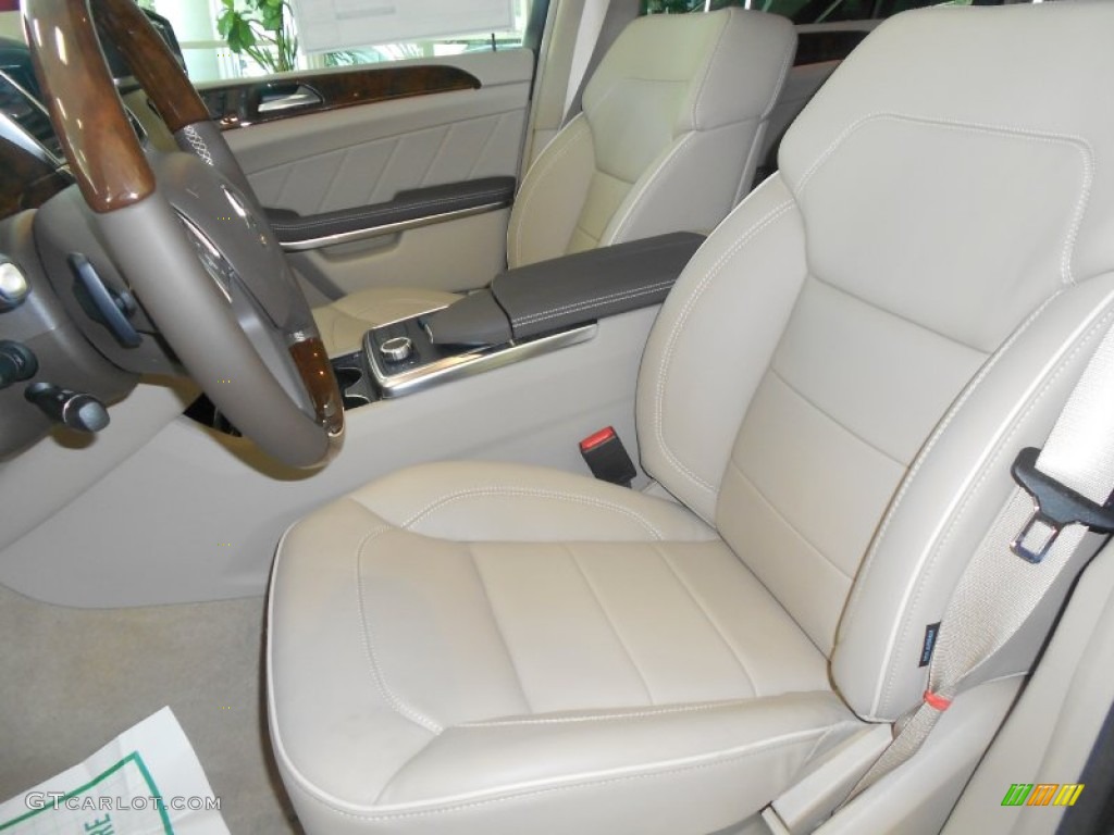 Almond Beige Interior 2013 Mercedes-Benz GL 450 4Matic Photo #71413972