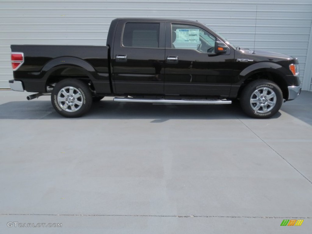 Kodiak Brown Metallic 2013 Ford F150 XLT SuperCrew Exterior Photo #71414554