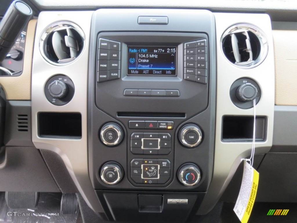 2013 Ford F150 XLT SuperCrew Controls Photo #71414764