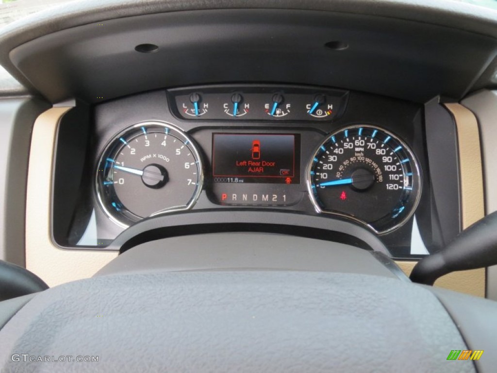 2013 Ford F150 XLT SuperCrew Gauges Photo #71414806