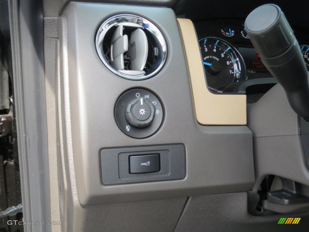 2013 Ford F150 XLT SuperCrew Controls Photo #71414815