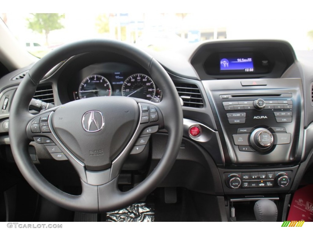 2013 Acura ILX 2.0L Ebony Dashboard Photo #71415673