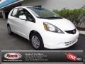 2013 Taffeta White Honda Fit   photo #1