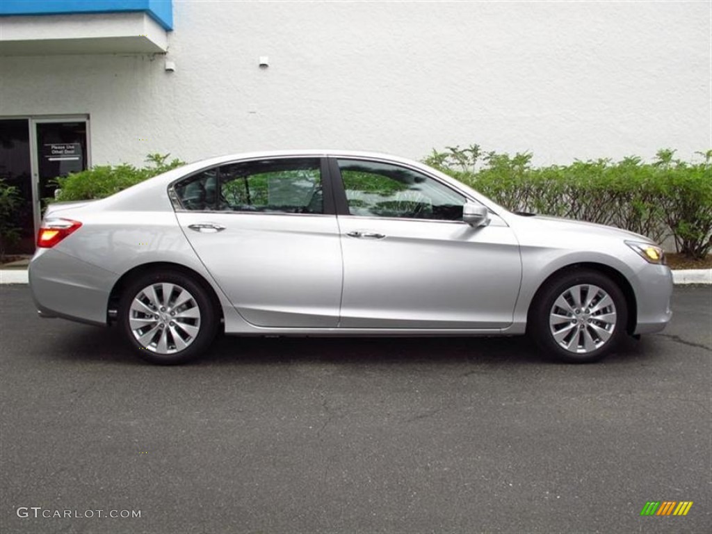 Alabaster Silver Metallic 2013 Honda Accord EX-L Sedan Exterior Photo #71415985